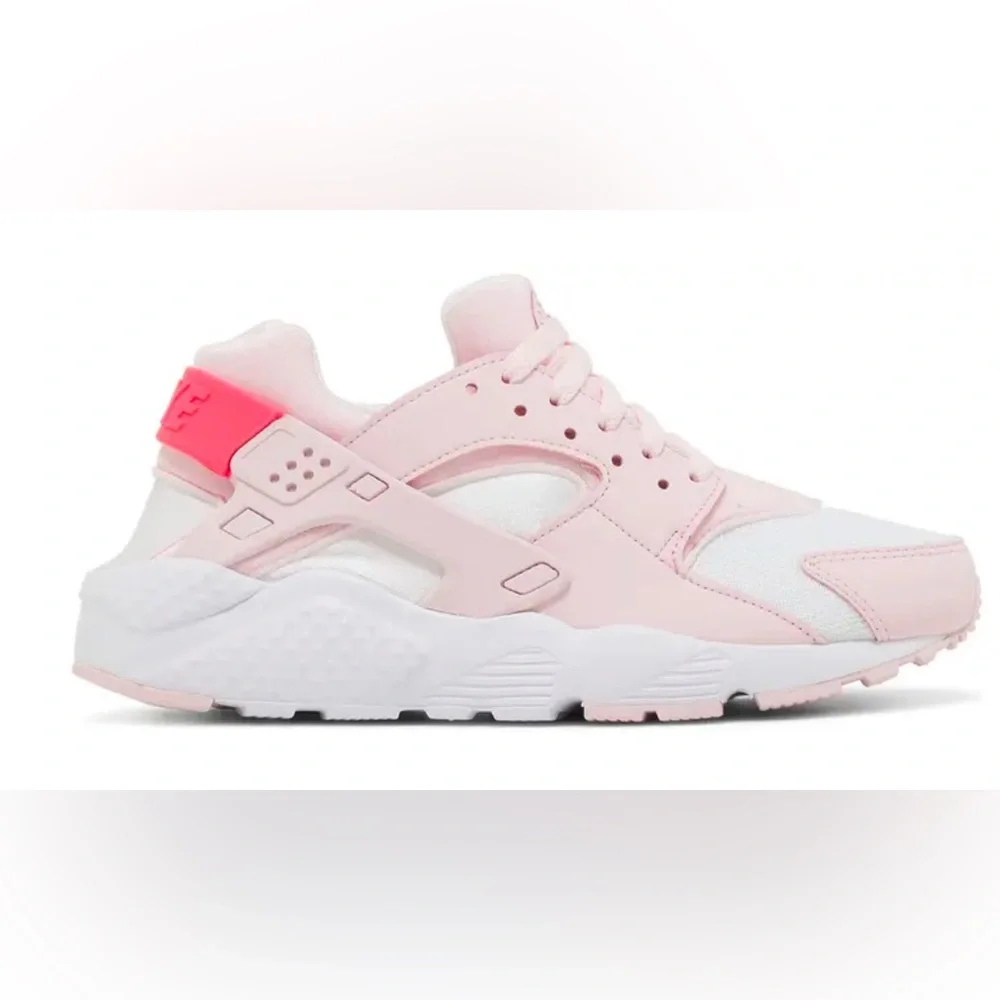 Nike Kids Pink and White Sneakers